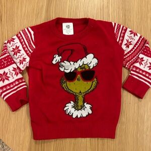 Toddler Grinch sweatshirt